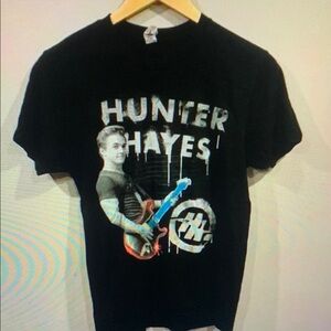Black Hunter Hayes Graphic Tee